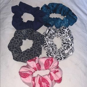 5 PC Custom Assorted Scrunchie Set